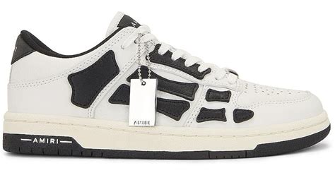 amiri skeleton sneakers low top